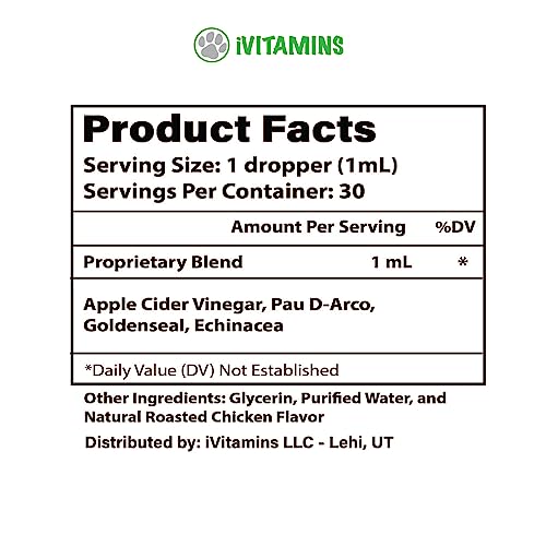 Natural Antibiotics for Cats | Cat Supplements | Cat Antibiotic | Cat Antibiotics | Cat Immune Support | Antibiotic for Cats | Cat Multivitamin | Multivitamin for Cats | 1 Pack: 30 Servings Total - Image 7