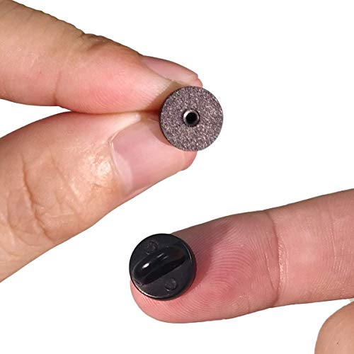 Lapel Pin Backings,Butterfly Clutch Pin Backings PVC Rubber Pin Backs Pin Keepers for Replacement Uniform Badge (Black, Pack of 50) - Image 6