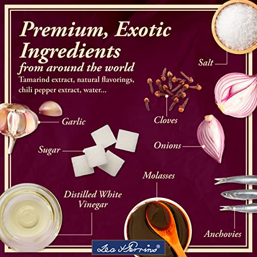 Lea & Perrins The Original Worcestershire Sauce (15 fl oz Bottle) - Image 9