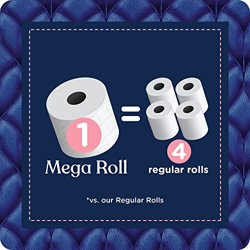 Quilted Northern Ultra Plush Toilet Paper with Sweet Lilac & Vanilla Scented Tube, 24 Mega Rolls = 96 Regular Rolls (Packaging May Vary) - Image 3