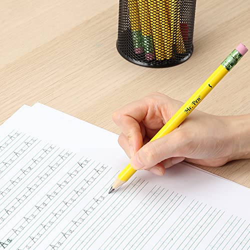 Mr. Pen- Jumbo Pencils, 10 Pencils and 1 Sharpener, Big Pencil, Fat Pencils, Jumbo Pencils for Preschoolers, Fat Pencils for Kindergarten, Thick Pencils, Big Pencils for Preschoolers, Large Pencil. - Image 2